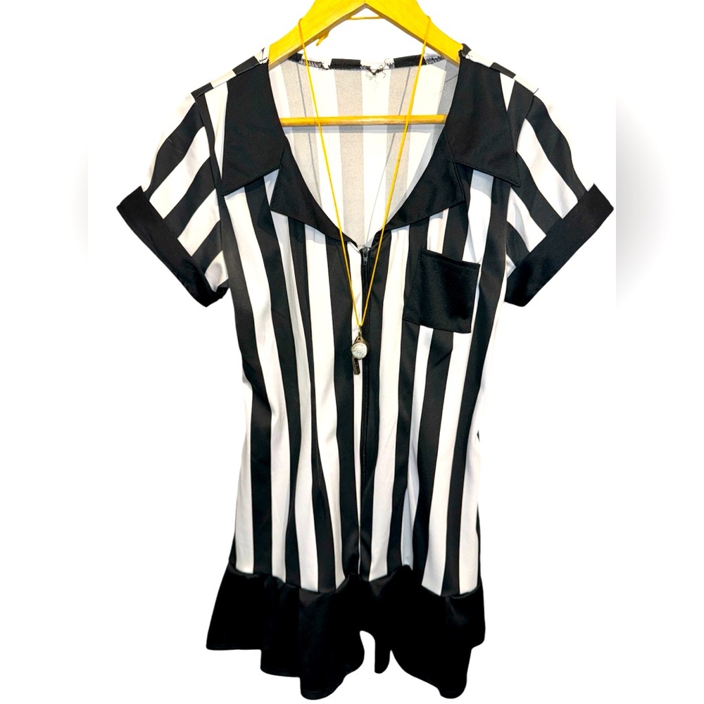 Women’s Sports Referee Sexy Costume (Great for Halloween)